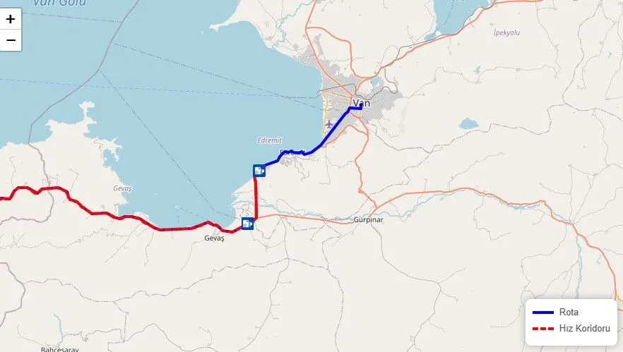 Van Hız Radar Nered