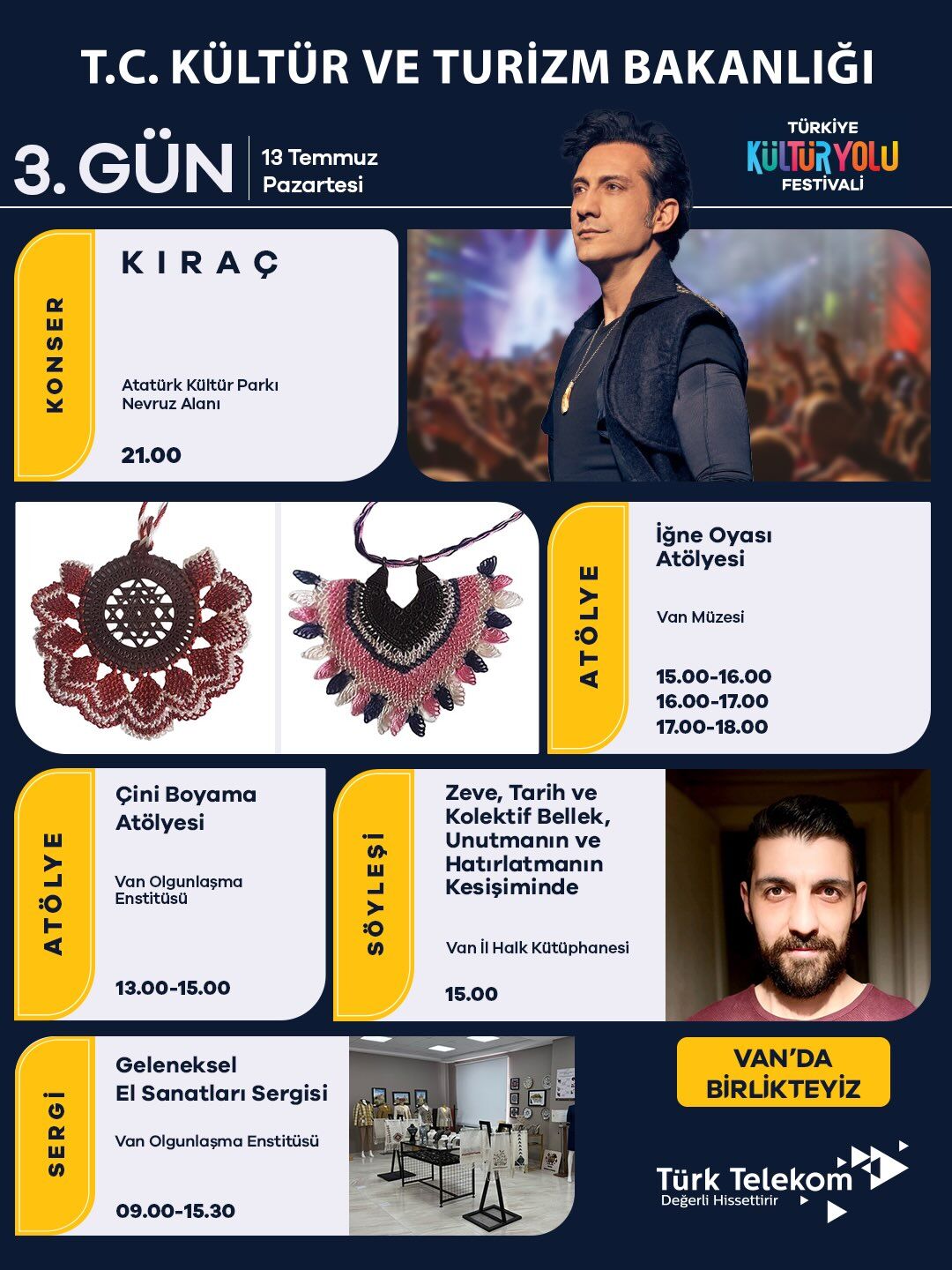 Van Türkiye Kültür Yolu Festivali 2026 Programı Sanatçıları (10)
