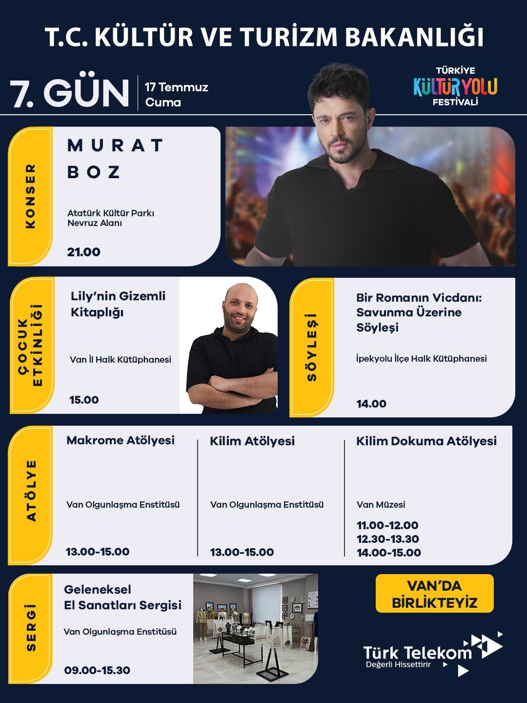 Van Türkiye Kültür Yolu Festivali 2026 Programı Sanatçıları (4)