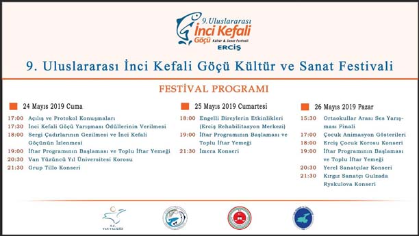 İnci Kefali Festival Proğramı