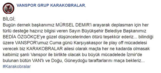 Vanspor Haberleri
